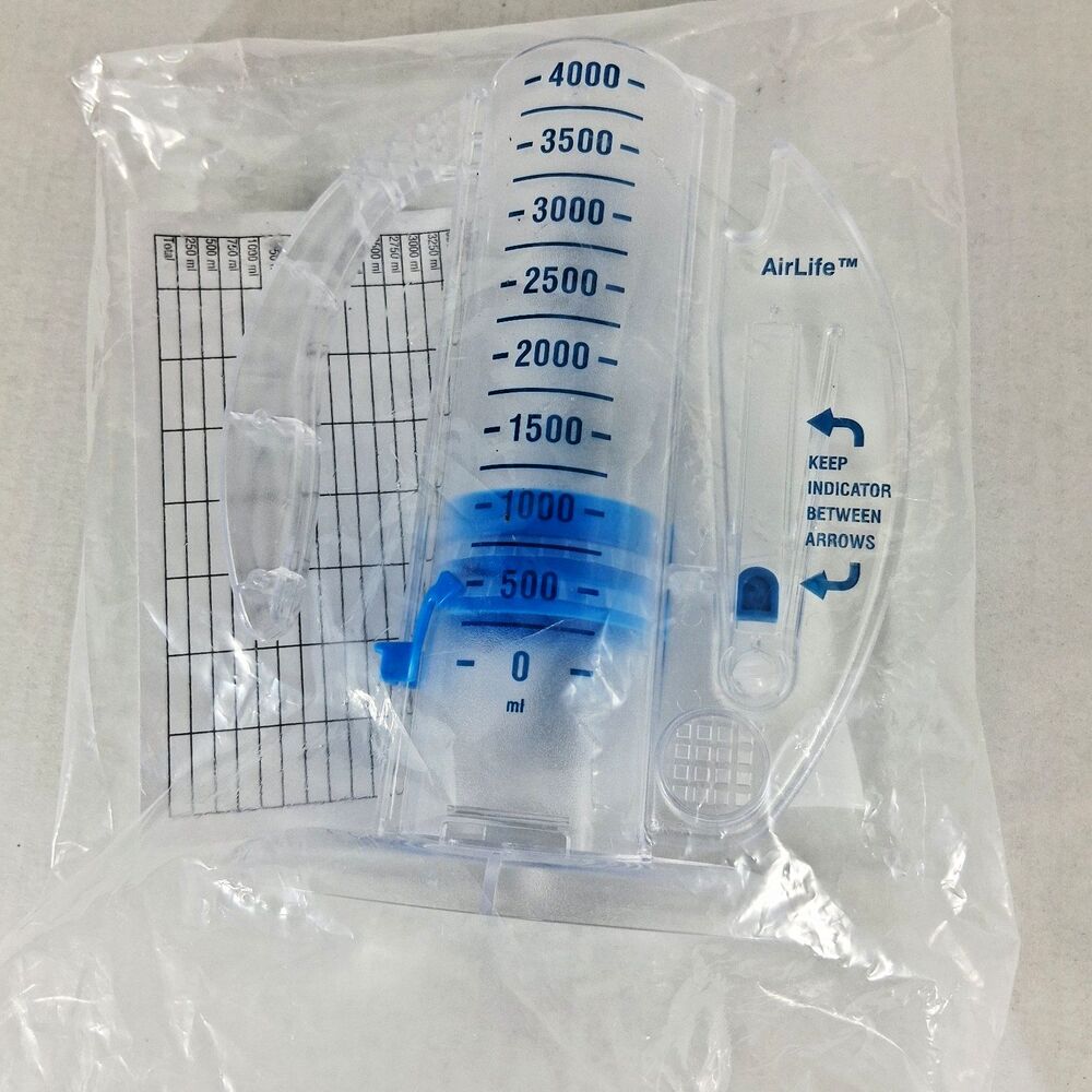 AirLife 001902A Volumetric Incentive Spirometer 4000 mL - New